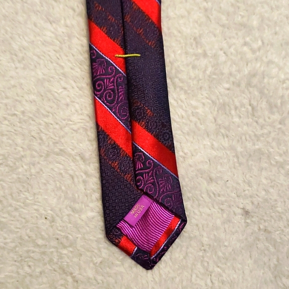 Ferrell Reed silk Necktie - Picture 4 of 7
